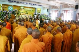 TP.HCM: Thành kính tưởng niệm Trưởng lão HT. Thích Thanh Tứ